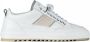 Mason Garments Tia sneaker van leer met suède details Wit - Thumbnail 2