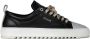 Mason Garments Zwarte Leren Astro Sneakers Black Heren - Thumbnail 1