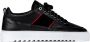 Mason Garments Tia sneaker van leer met suède details Zwart - Thumbnail 2