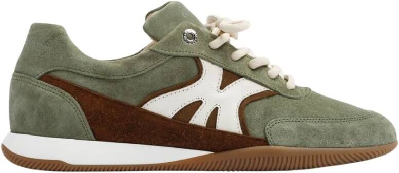 Mason Gar ts Suede Olive Retro Sneaker - Foto 2