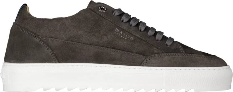 Mason Garments Lage Sneakers Heren Tia Nativo Maat: 46 Materiaal: Suède Kleur: Grijs