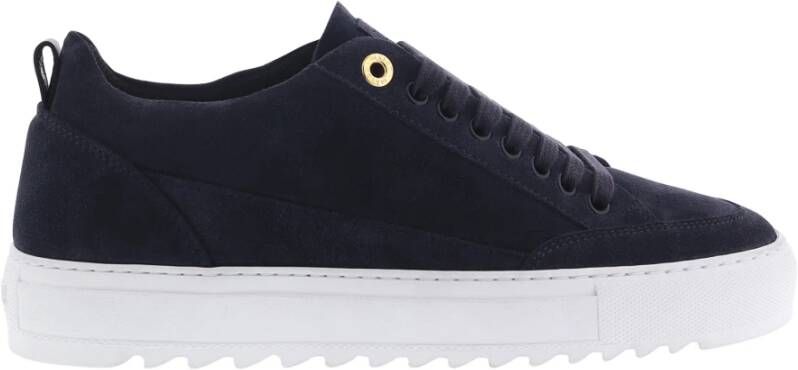 Mason Garments Lage Sneakers Heren Tia Elementare Maat: 40 Materiaal: Suède Kleur: Blauw