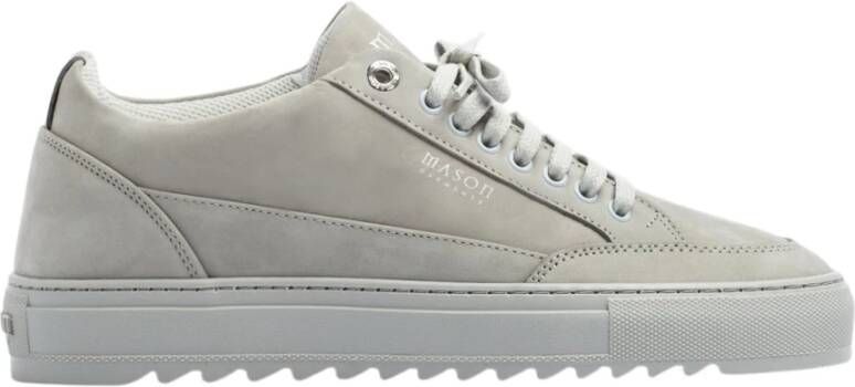 Mason Garments Lage Sneakers Heren Tia Tonale Maat: 41 Materiaal: Nubuck Kleur: Grijs