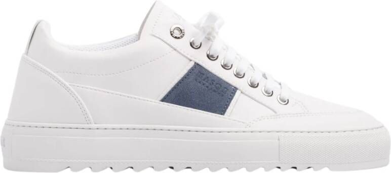 Mason Garments Lage Sneakers Heren Tia Sportiva Maat: 46 Materiaal: Leer Kleur: Wit