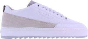 Mason Garments Torino sneaker van leer met nubuck details