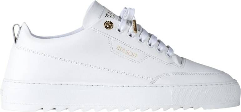 Mason Garments Lage Sneakers Heren Torino Maat: 40 Materiaal: Nubuck Kleur: Wit