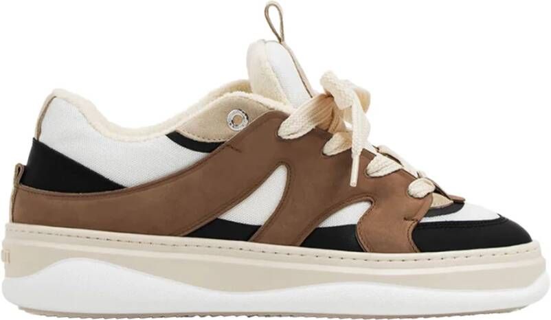 Mason Garments Venice Movimento sneaker met kalfsleren details