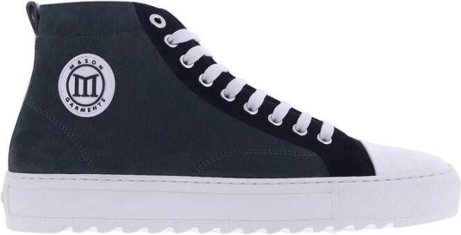 Mason Gar ts Zwarte hoge sneaker
