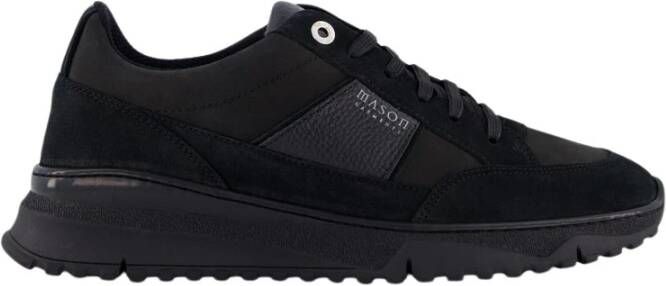 Mason Garments Zwarte Runner Sneaker voor Heren