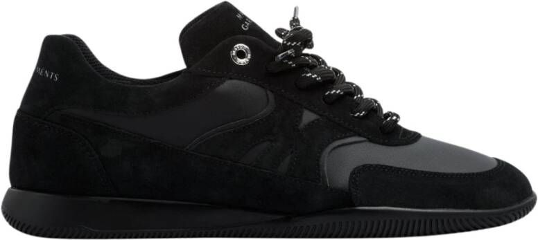 Mason Gar ts Zwarte Suède Retro Sneaker
