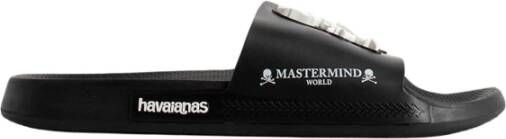 Mastermind World Zwarte Logo Teenslipper Slides Black Heren