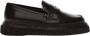 Max Mara Klassieke Crepe Loafers Black Dames - Thumbnail 1