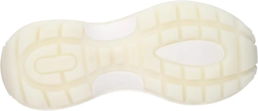 Max Mara Witte Stoffen Chunky Sneakers met Logo's