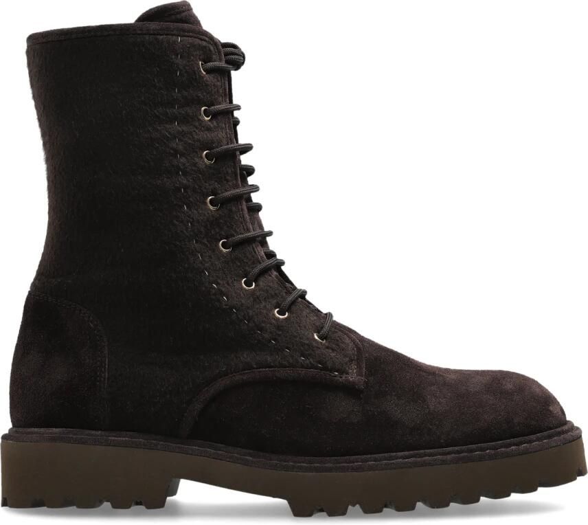 Max Mara Lederen enkellaarzen