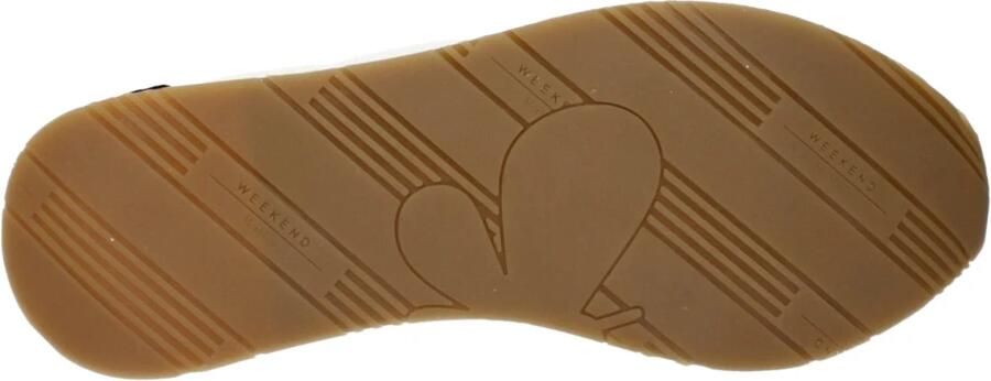 Max Mara Witte Stoffen Sneakers met Logo Detail