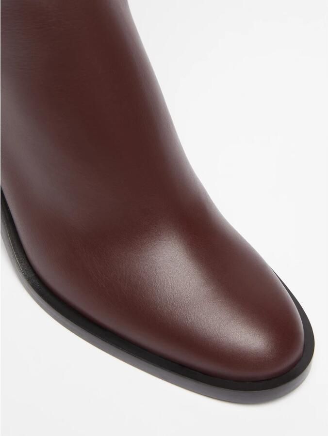 Max Mara Stivali Alti in Pelle 80mm - Foto 2