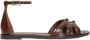 Max Mara Platte sandalen van natuurlijk leer - Thumbnail 1