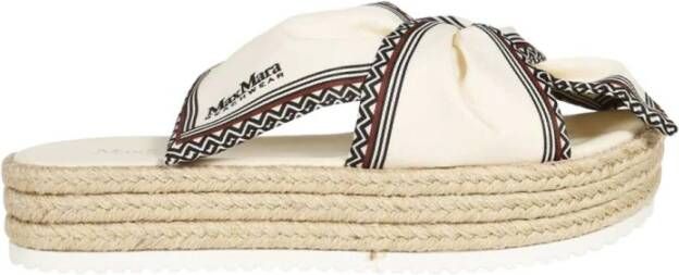 Max Mara Sandaaltjes met strikdetail