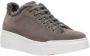 Max Mara Stijlvolle leren sneakers met wollen voering Gray Dames - Thumbnail 1