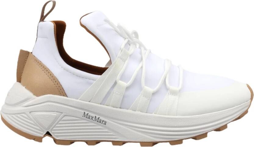 Max Mara Stijlvolle Max M Sneakers Wit Dames