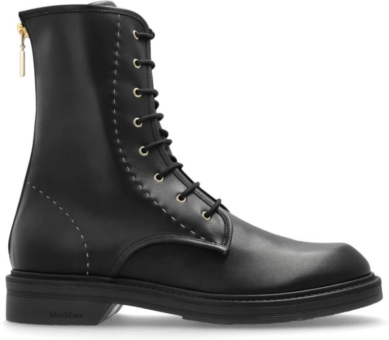 Max Mara Urbancombact leren schoenen