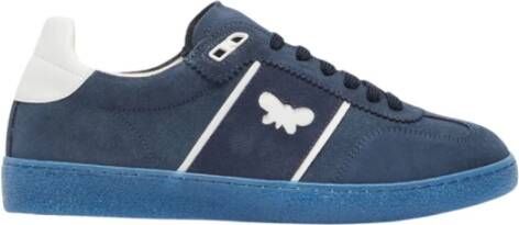 Max Mara Weekend Kleurrijke Retro Sneakers met Vlinderdetail Blue Dames