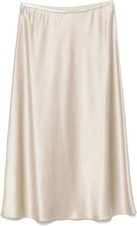 Max Mara Zijden Notebook Rok