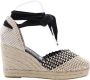 Maypol Verhoog je stijl met Spree Wedge Heels Black Dames - Thumbnail 23