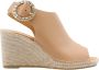 Maypol Stijlvolle Espadrille Sleehakken Brown Dames - Thumbnail 11