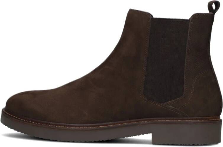Mazzeltov Hudson M Chelsea boots Enkellaarsjes Heren Bruin - Foto 4