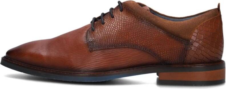 Mazzeltov Bari Nette schoenen Veterschoenen Heren Cognac - Foto 4