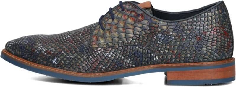 Mazzeltov Groene elegante leren schoenen