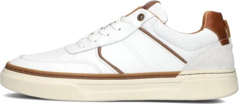 Mazzeltov Rome Sneakers Suède Heren Wit - Foto 2