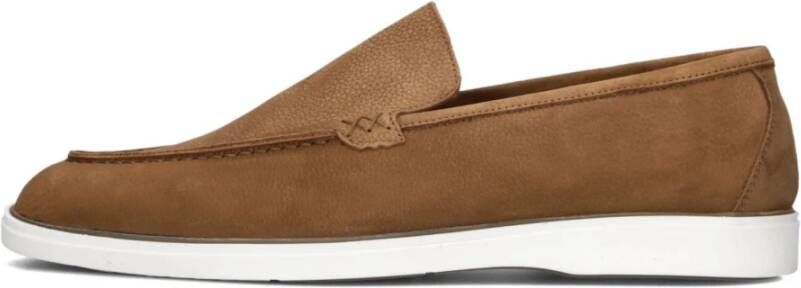 MAZZELTOV Loafers Heren 6121 Nubuck Cognac - Foto 4