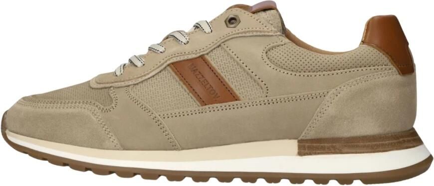 Mazzeltov Heren Lage sneakers Madrid Beige Textiel - Foto 2