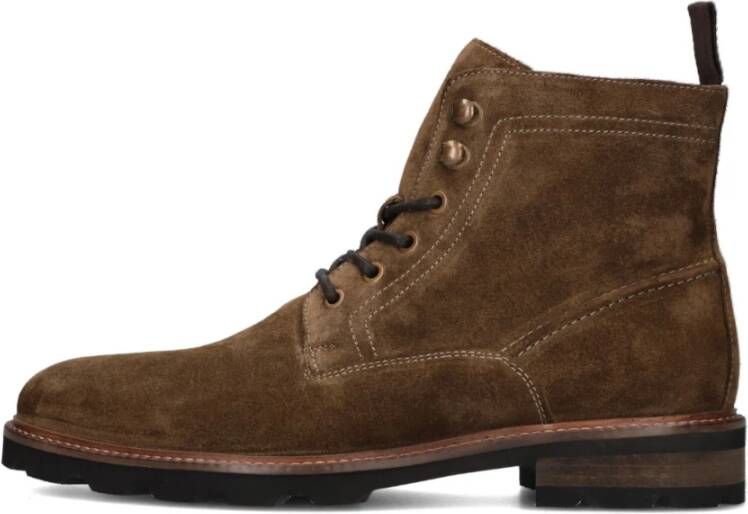 Mazzeltov 90002 Veterboots Laarzen Met Veters Heren Cognac - Foto 3