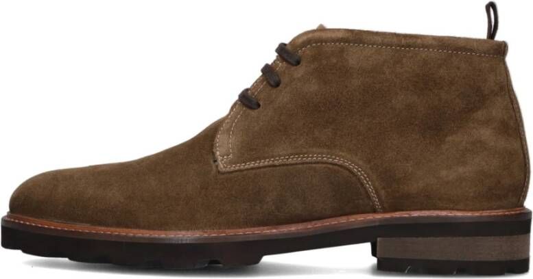 Mazzeltov 90001 Veterboots Laarzen Met Veters Heren Cognac - Foto 5
