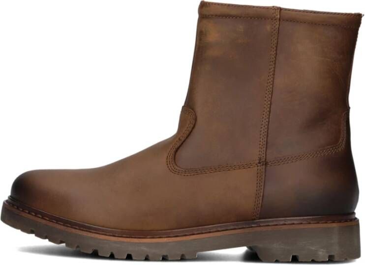 MAZZELTOV Enkelboots Heren 570020 Maat: 46 Materiaal: Leer Kleur: Cognac - Foto 2