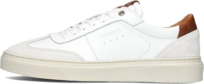 Mazzeltov Witte Leren Dublin Sneakers voor Heren - Foto 2