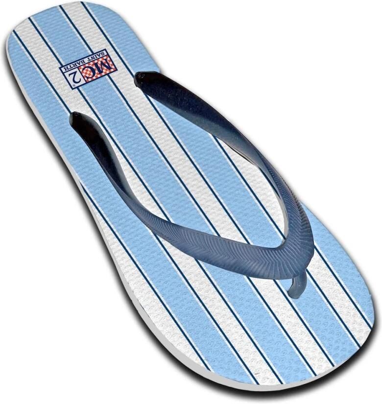 MC2 Saint Barth Tommy Beach Stripes Flip Flops