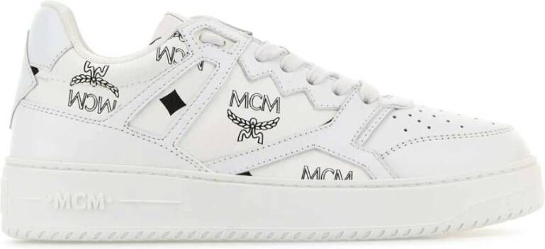 MCM Low-Top Sneakers W Neo Drby Vst Lt Wt in wit