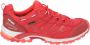 Meindl Casual veterschoenen voor dames in mediumrood - Thumbnail 1