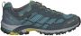 Meindl Caribe Gtx Gore-Tex Wandelschoenen Dames Steengrijs Turkoois - Thumbnail 2