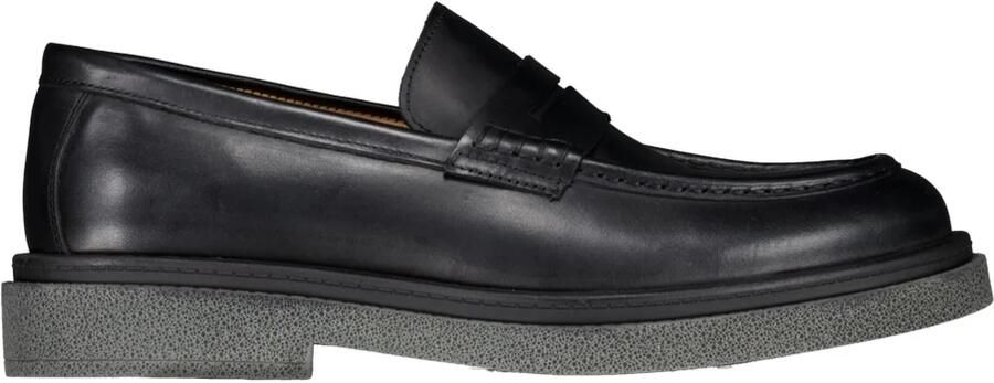 Melik Schoenen Zwart Aquila Loafers Zwart - Foto 3