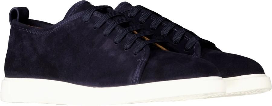 Melik Schoenen Donkerblauw Date Veterschoenen Donkerblauw