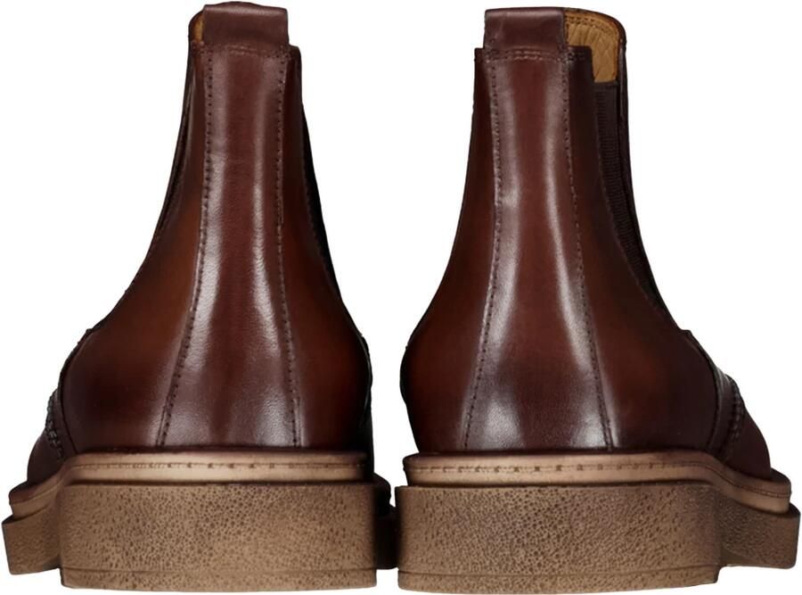 Melik Laarzen Donkerbruin Hercules Chelsea Boots Donkerbruin - Foto 2