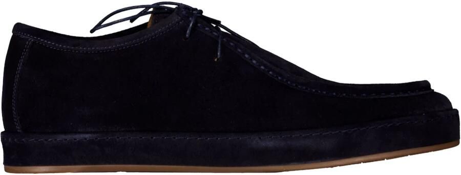 Melik Schoenen Donkerblauw Oak Veterschoenen Donkerblauw