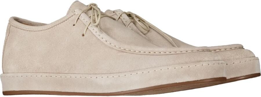 Melik Schoenen Lichtgrijs Oak Veterschoenen Lichtgrijs