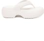 Melissa Beige Fuzzy AD Flatform Sandalen Beige Dames - Thumbnail 1