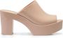 Melissa Beige Mule Sandalen Klassieke Stijl Beige Dames - Thumbnail 1